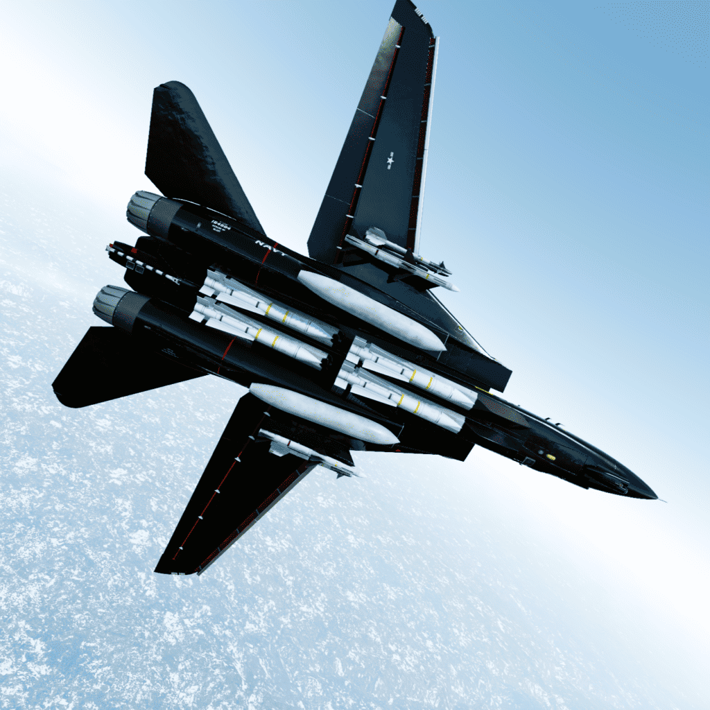 Pronájem Jet Fighter Simulator Top Gun Maverick v ČR Brno, Olomouc, Ostrava s doručením a podporou. Pronájem simulátorů stíhaček na oslavu s RoarFun