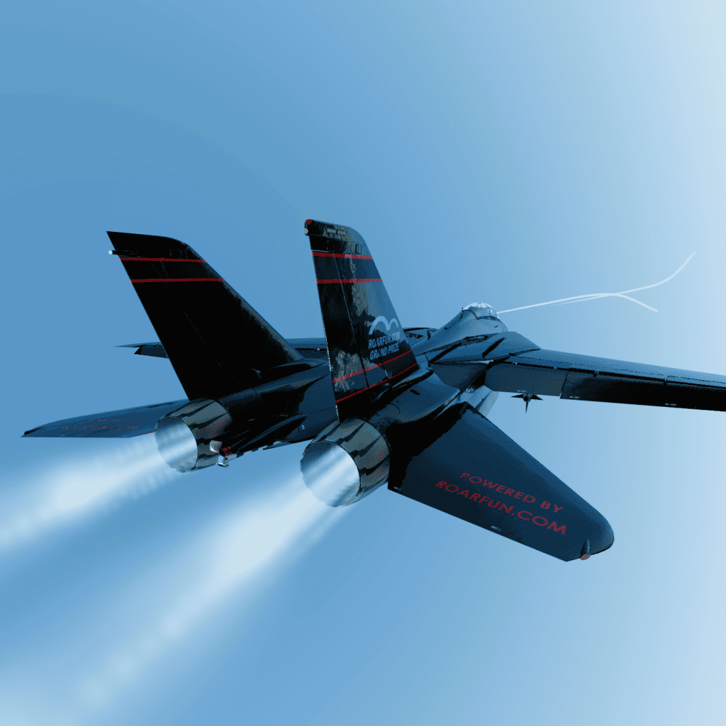 Pronajměte si Jet Fighter Simulator Top Gun Maverick UK s dodáním a obsluhou. Pronájem simulátorů proudových stíhaček na párty s obsluhou v Praze s RoarFun
