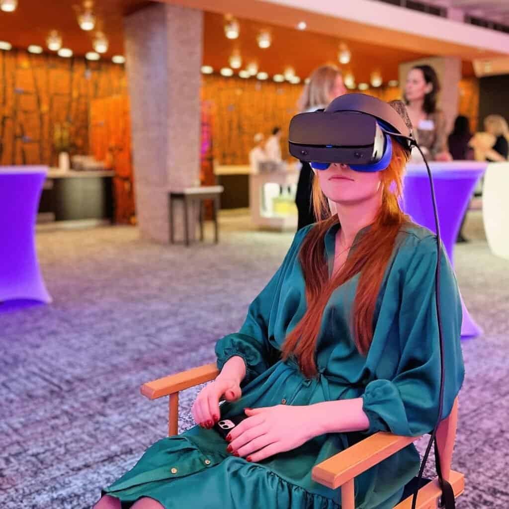 Pronájem virtuální reality Space VR pro událost Praha, Plzeň, Český Krumlov. Pronájem VR zážitku na narozeniny s podporou