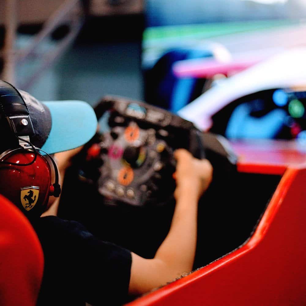 RoarFun Clients Technical Museum Formula 1 immersive simulator with motion and virtual reality